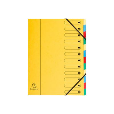Exacompta Harmonika - Trieur 12 positions - disponible dans différentes couleurs