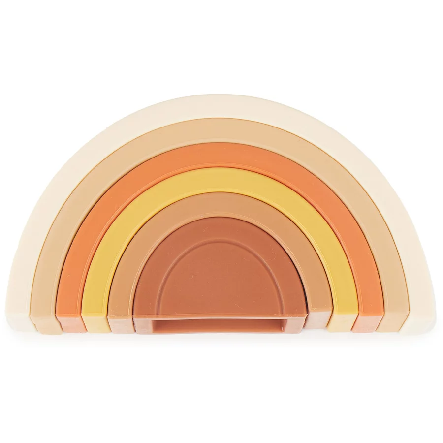 bieco Silikon Regenbogen Chocolate Bliss