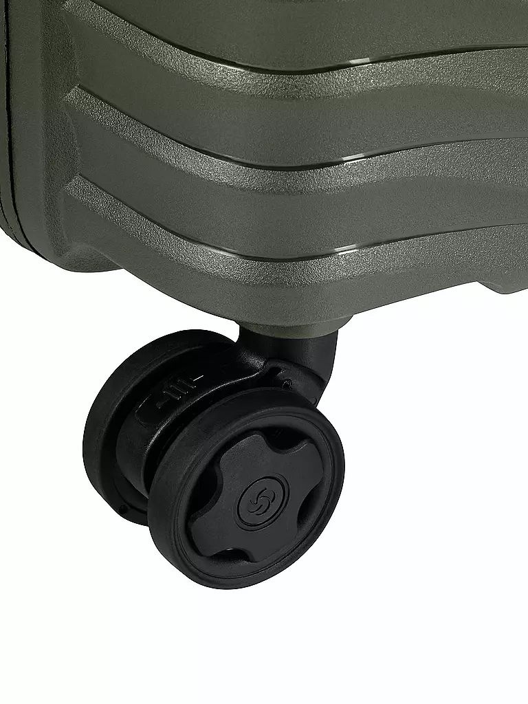 SAMSONITE Trolley Upscape Spinner 55 Erweiterbar Climbing Ivy dunkelgrün