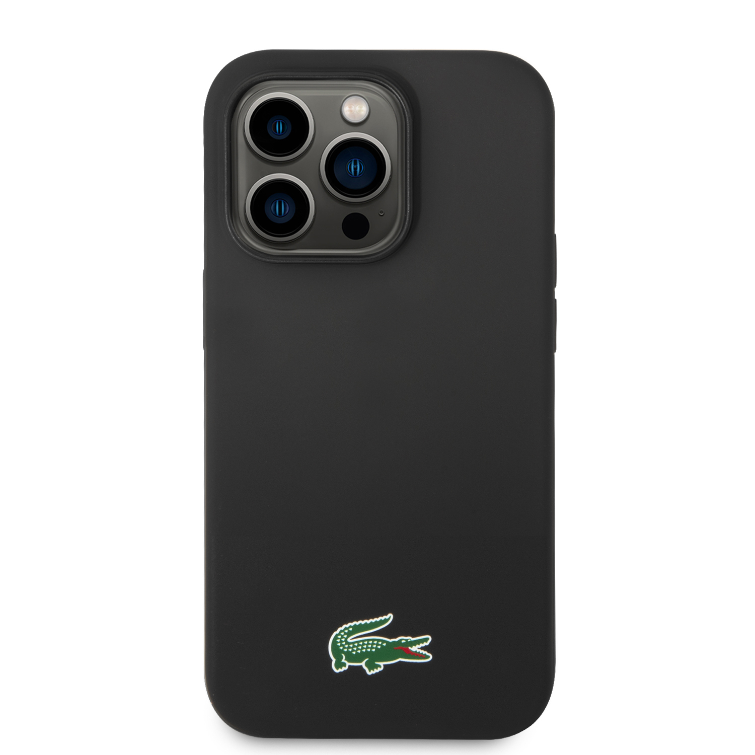 iPhone 14 Pro Max MagSafe Hardcase Silikon Hülle (LCHMP14XSLOK) - Schwarz