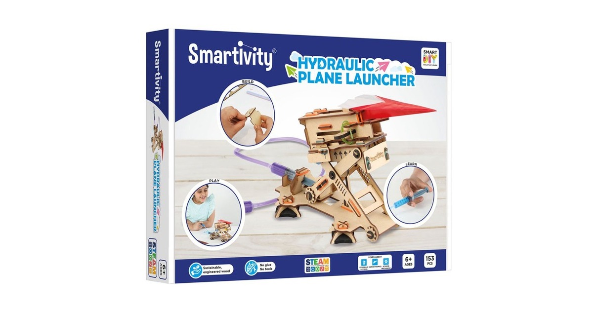 SmartGamesHydraulic Plane Launcher Leerspel