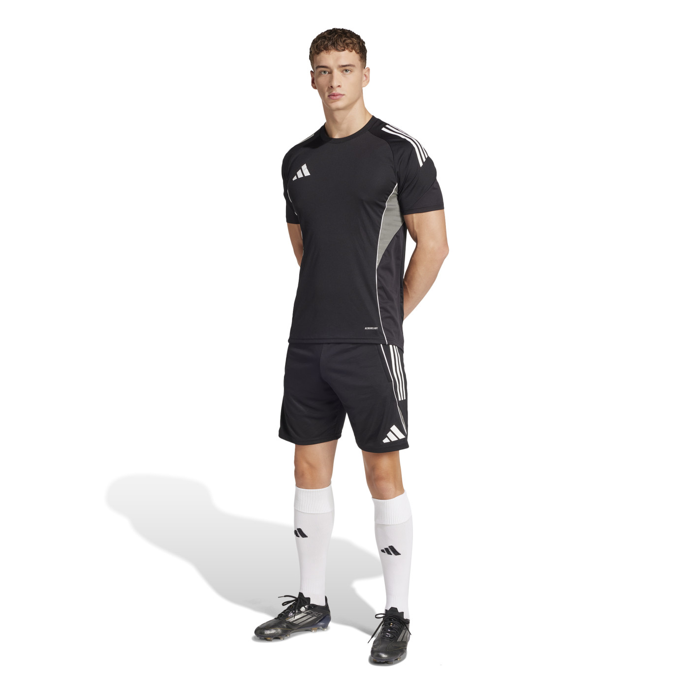 Adidas Tiro 25 Competition Trainingsshirt Zwart Grijs Wit