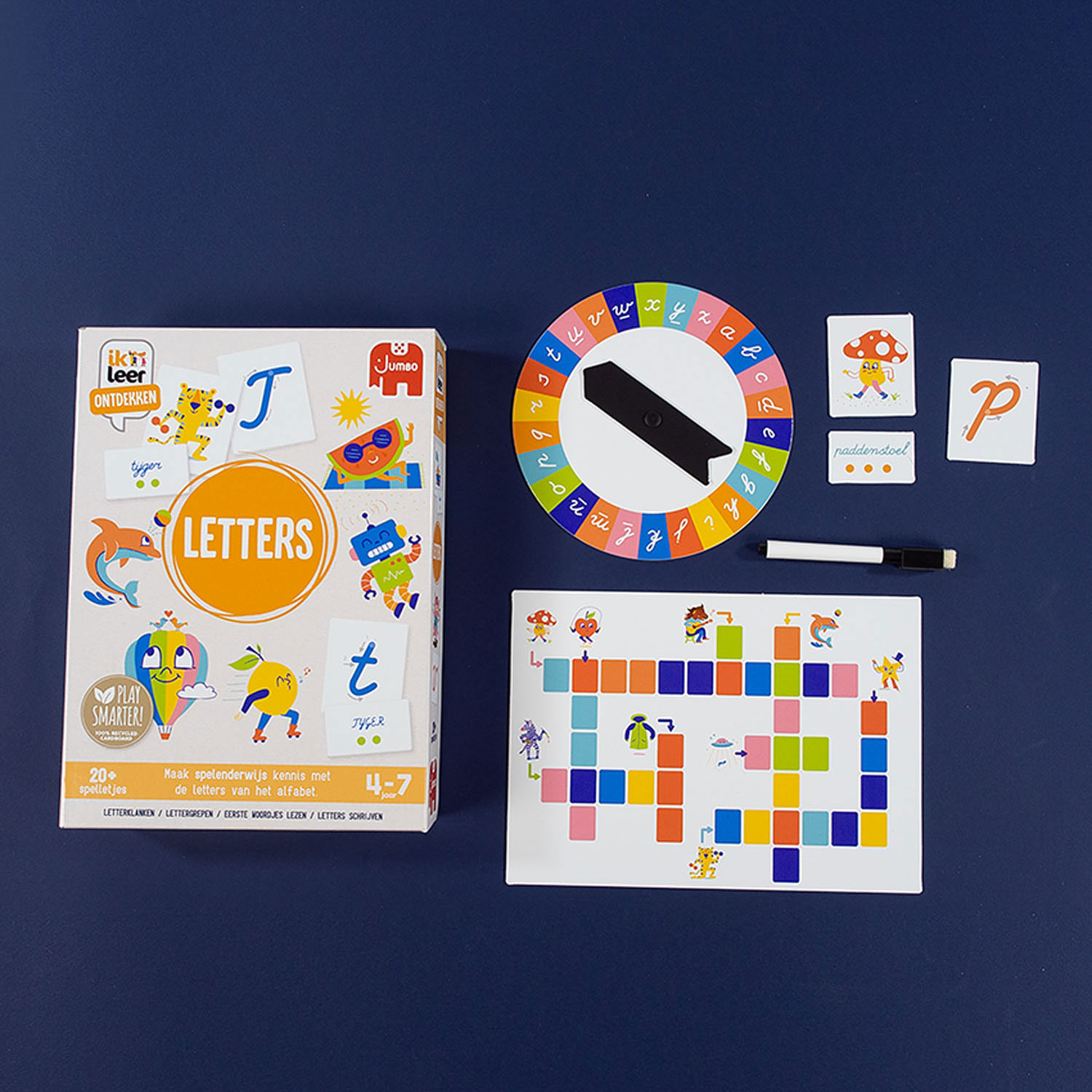 Jumbo Ik Leer Ontdekken Letters Educatief Spel