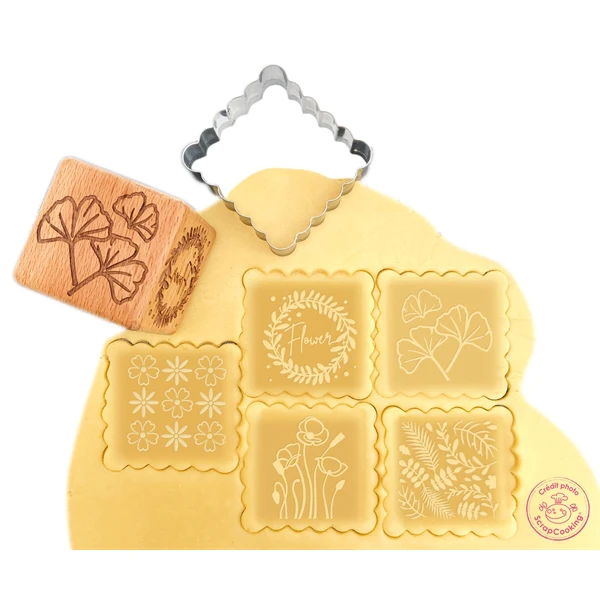 Kit décoration de biscuits Fleur Scrapcooking