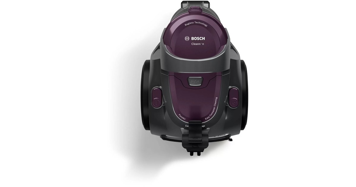 BoschSerie 2 Stofzuiger zonder zak BGC05AAA1  (Paars/grijs)
