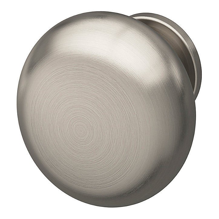 Lot 6 boutons de meuble arrondi Primel GoodHome gris Ø3.2 x h. 3 cm