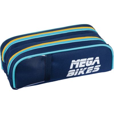 Trousse Megacars / Megabikes - 2 compartiments - marine ou noir - Oberthur