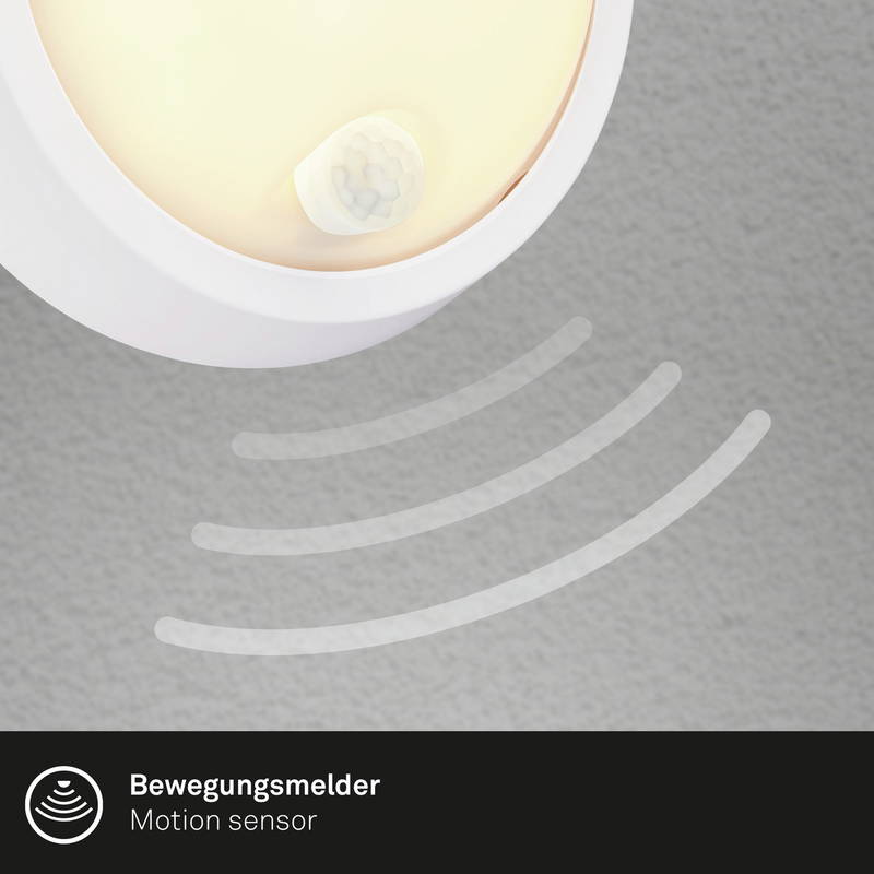 Briloner Akku-Außenwandleuchte