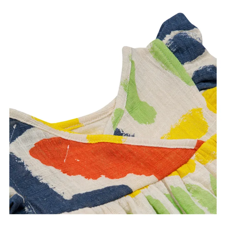 Bobo Choses Robe Volants Carnival | Ecru