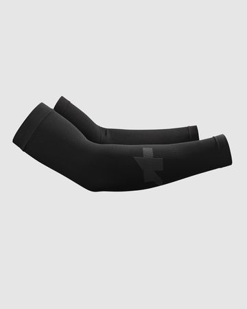ASSOSOIRES Spring Fall Arm Warmers  black  1 (M-L)