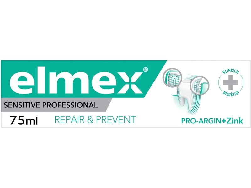 elmex Zahnpasta Sensitive Professional 75 ml Zahncreme für Sofortiger & langanhaltender Schutz