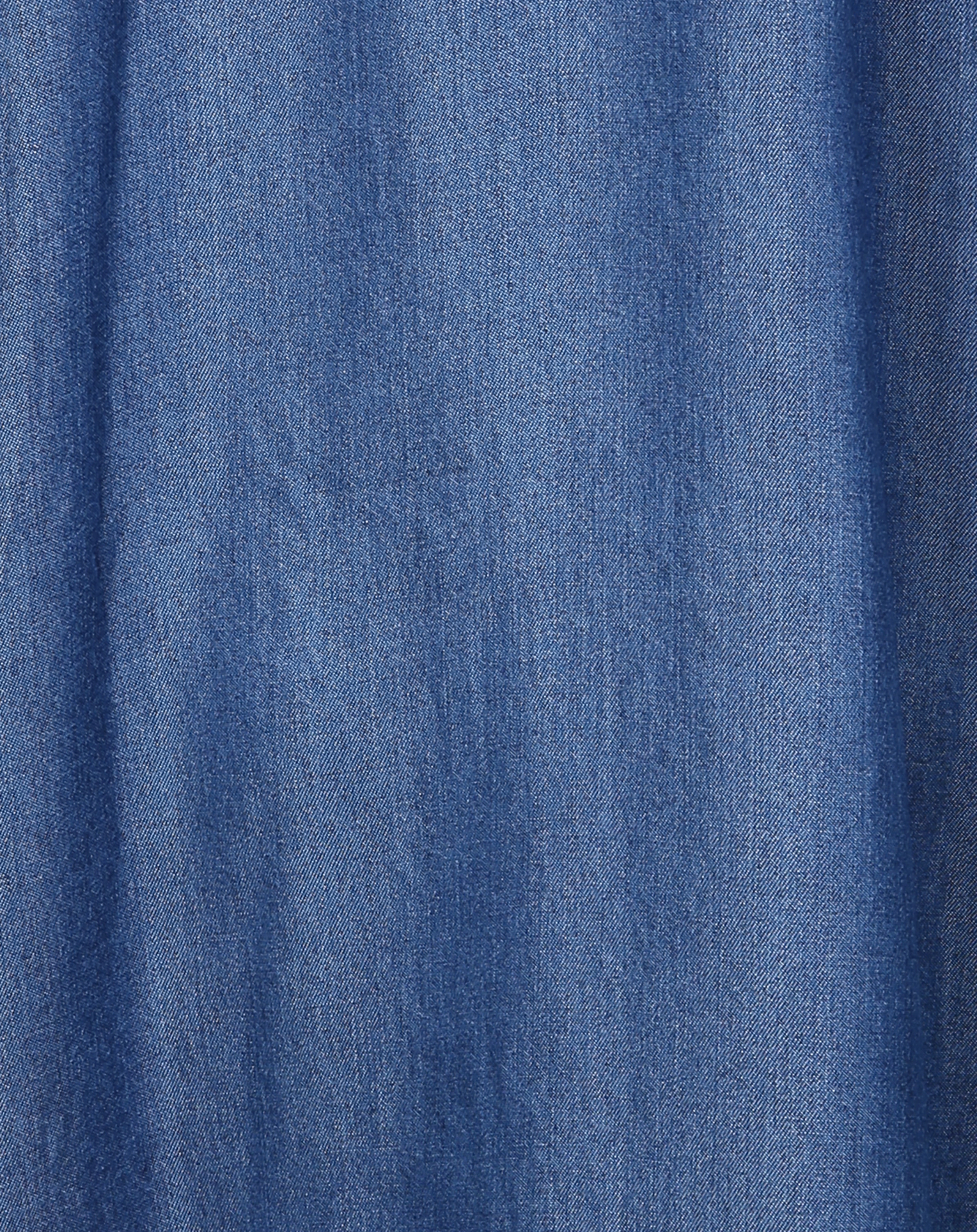 Langarmkleid PAULA DENIM in blau