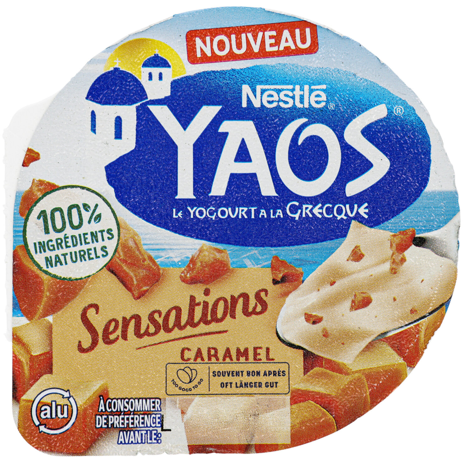 Nestlé YAOS Sensations Caramel 2x150g