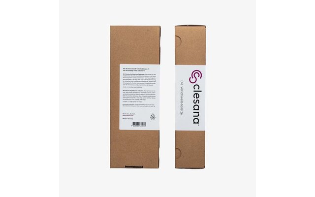 Clesana Hochbarriere-Folienliner für die wasserlose Verschweiß-Toilette Clesana C1 (2 Stück)
