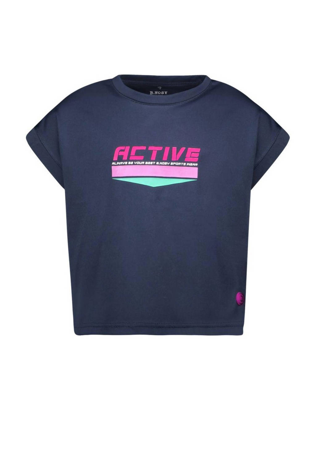 B.Nosy sportshirt donkerblauw