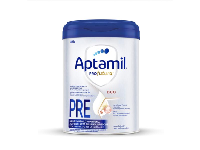 Aptamil Anfangsmilch Profutura PRE 4 x 800 g Säuglingsmilchnahrung Monatsbox 4er Packung
