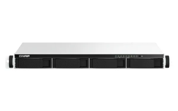 QNAP TS-464eU - NAS-server - 4 bays - rackversion - SATA 6Gb/s - RAID 0, 1, 5, 6, 10, JBOD - RAM 8 GB - 2.5 Gigabit Ethernet - iSCSI support - 1U