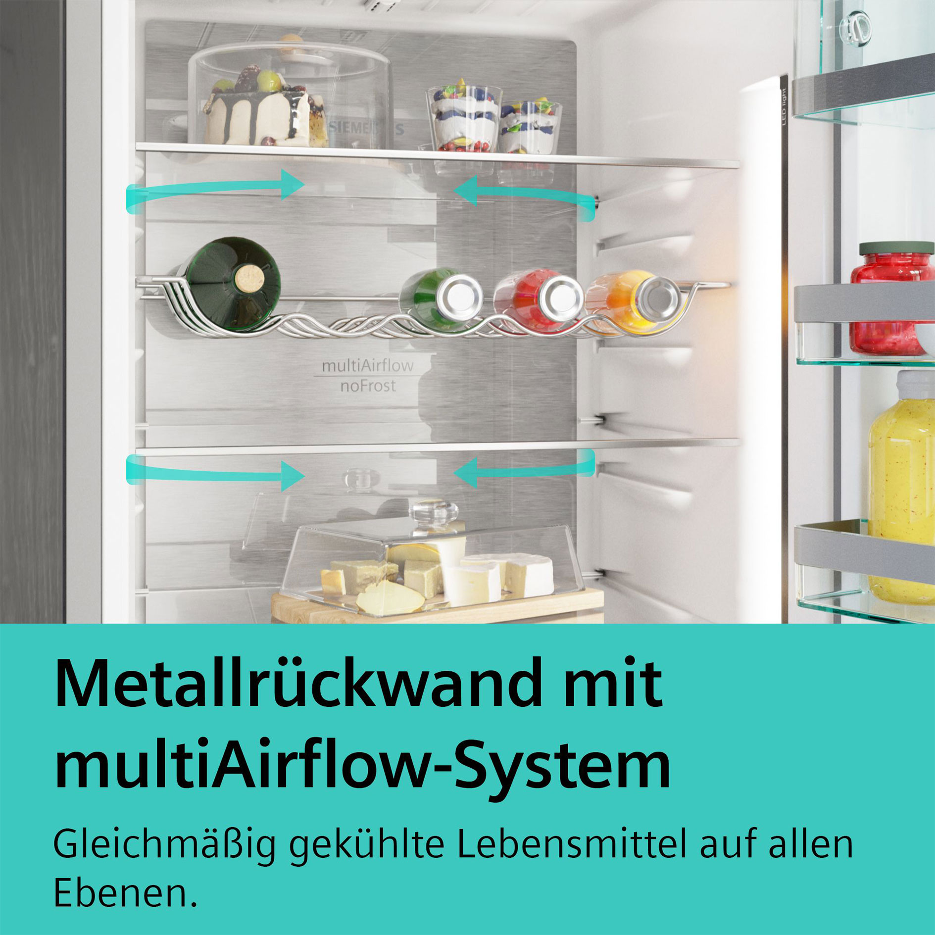SIEMENS Kühl-Gefrierkombination KG39NAXCF - blacksteel - C