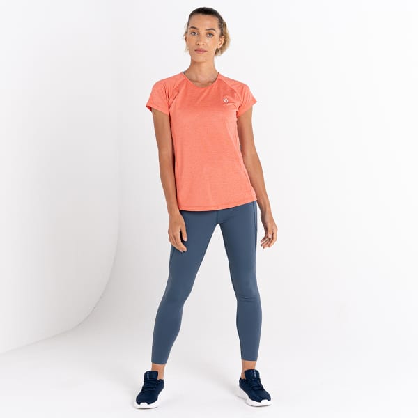 T-shirt randonnée DARE 2B W CORRAL TEE NEON PEACH MARL