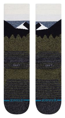 Chaussettes Stance Divided Bleu / Marron