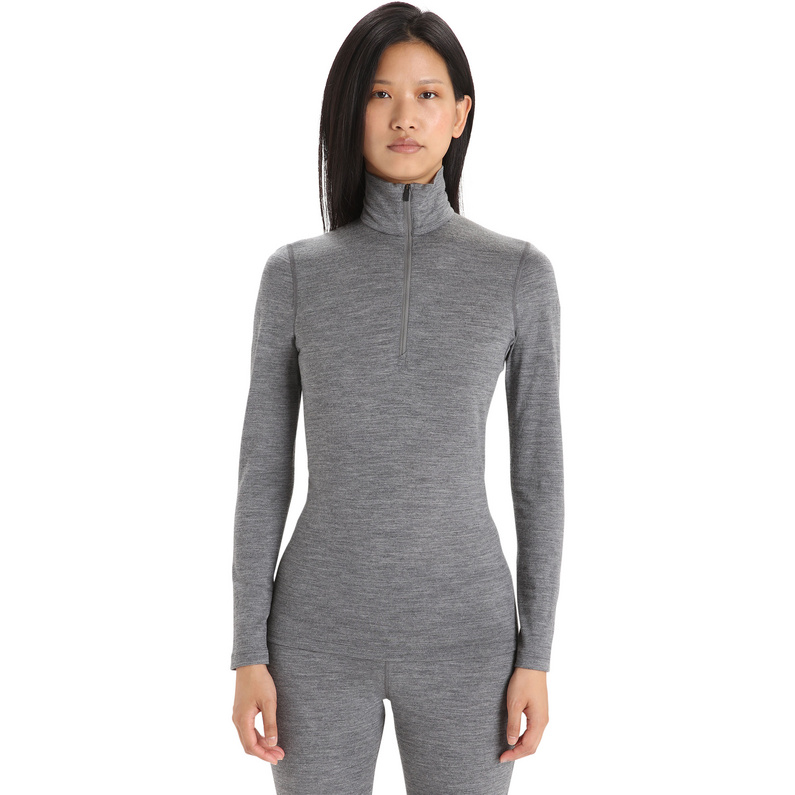 Icebreaker Damen 200 Oasis Half Zip Longsleeve