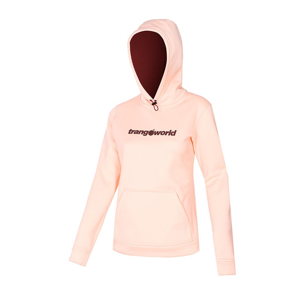 Trangoworld POPPI - Sweat Femme tropical peach