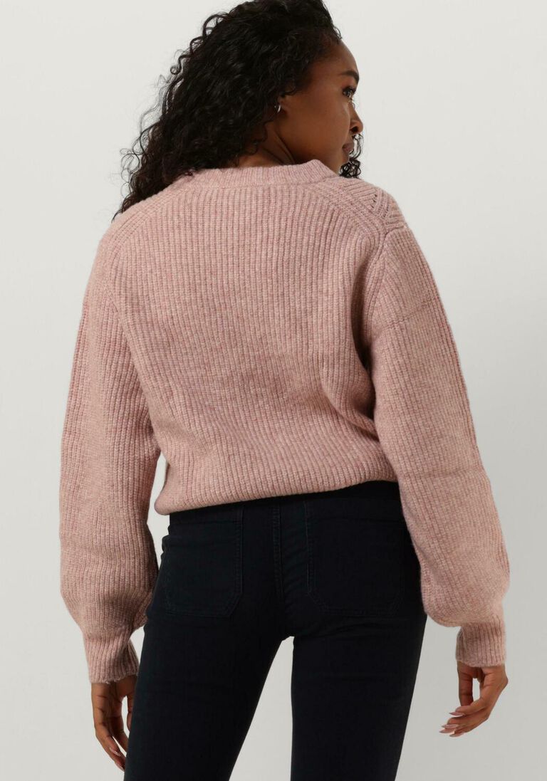 NEO NOIR roze neo noir trui gimora knit blouse