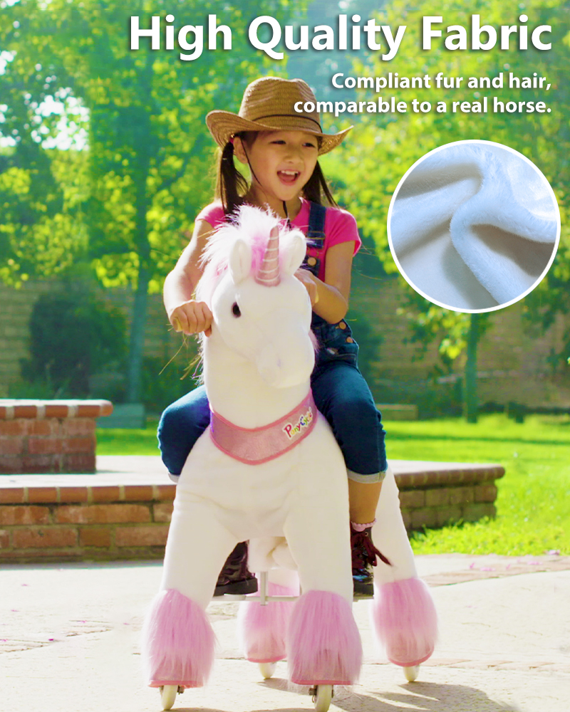 Licorne rose à monter petit modèle pour 3 à 5 ans
