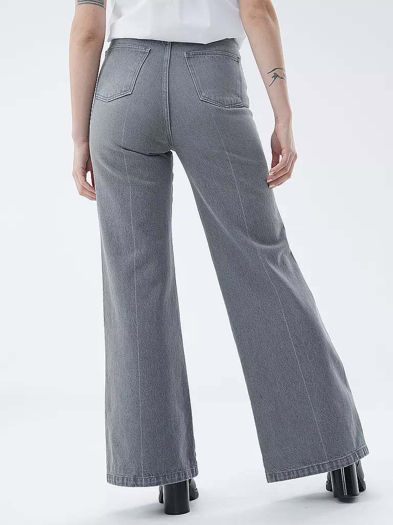 OFFICINE GENERALE Jeans Flared Fit ROMY grau