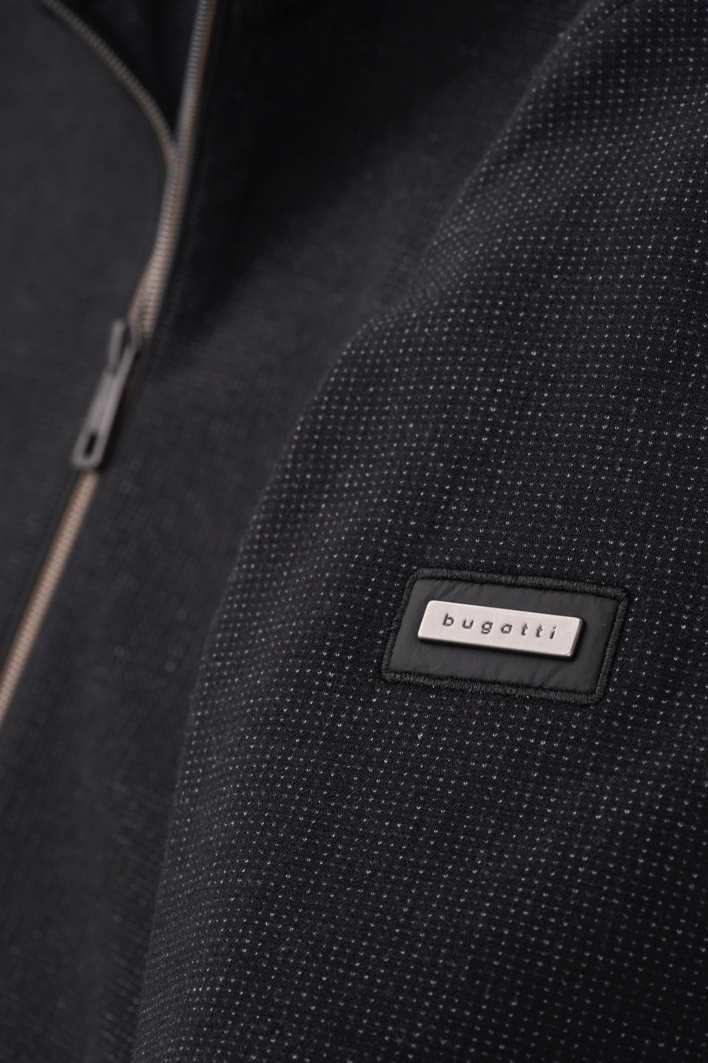 bugatti Sweatjacke , mit leichter Struktur