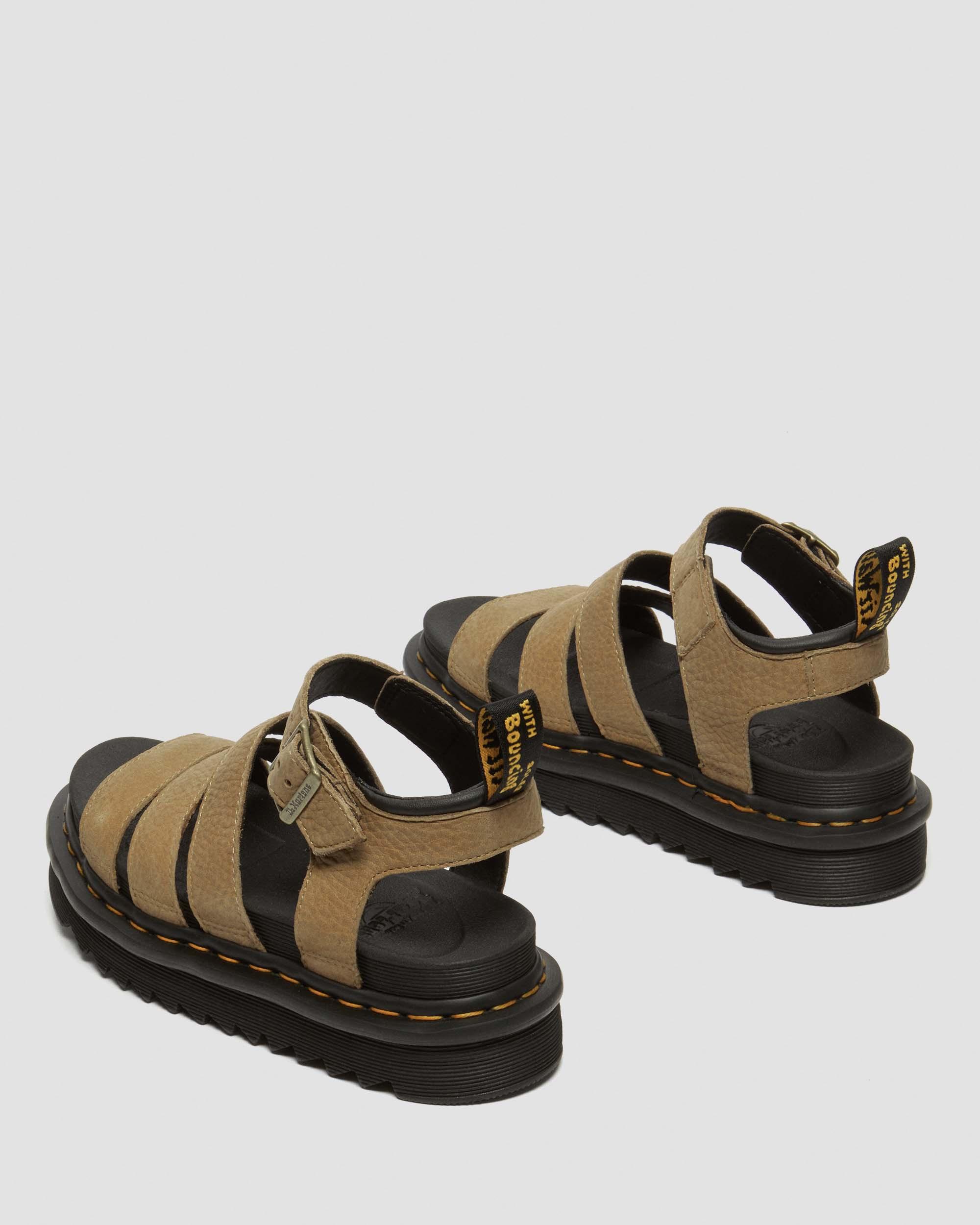 Blaire Tumbled Nubuck Leder Sandalen
