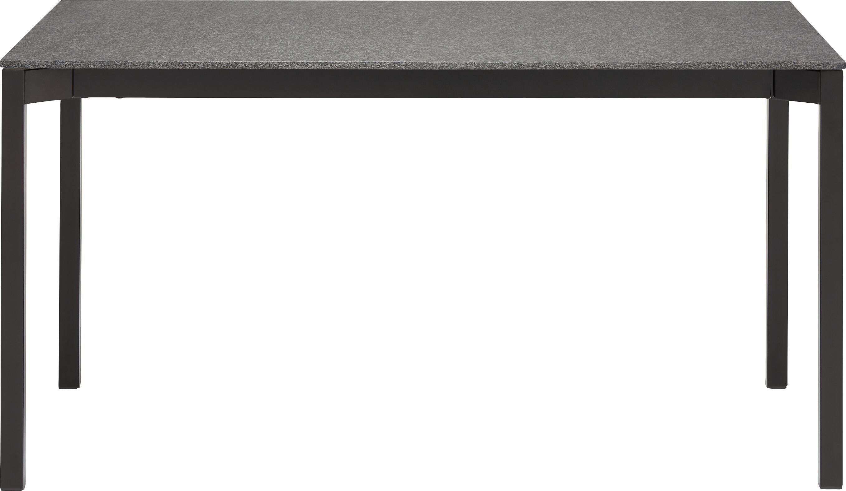 MALO Tisch Schwarz matt Granit Black - SUPREME BLACK / B: 140.0 cm x T: 80.0 cm x H: 75.0 cm