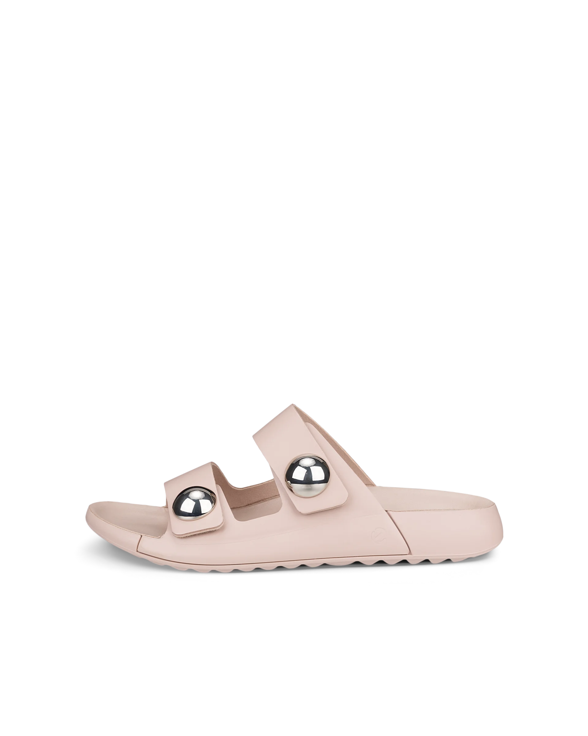ECCO COZMO W Damen Ledersandale mit zwei Riemen Pink