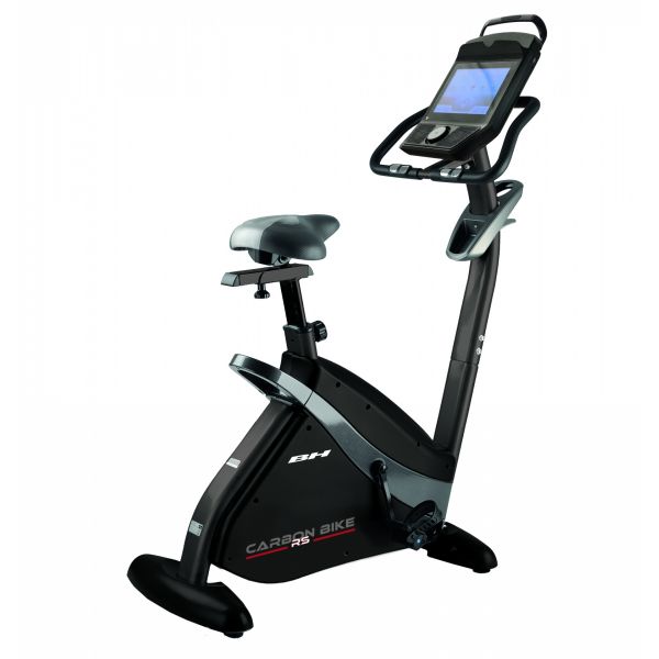 Bicicleta Estática BH Fitness Carbon Bike RS Multimedia - H8705BTFT