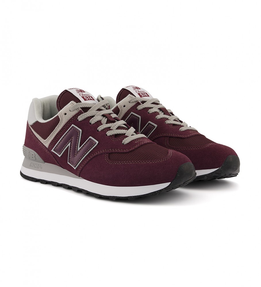Tênis New Balance 574 Bordô