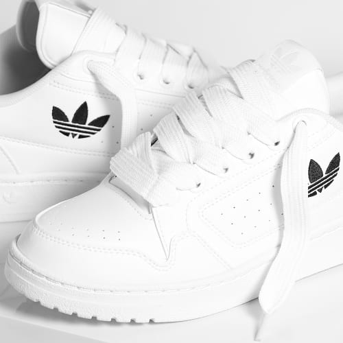 Baskets NY 90 Footwear White Core Black x Superlaced Gros Lacet Blanc