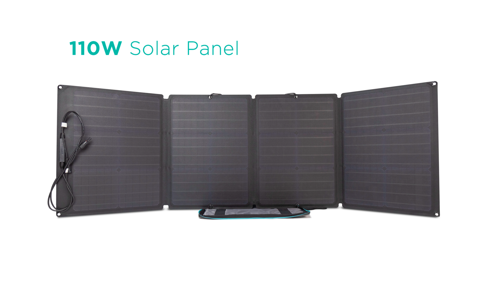 EcoFlow Tragbares Solarpanel 110 W