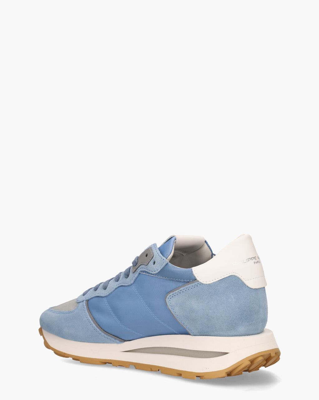 Philippe Model Tropez Haute Lichtblauw Herensneakers
