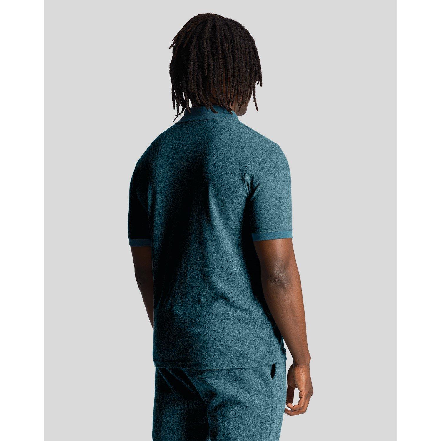 Lyle and Scott Marl Polo Shirt Sn99