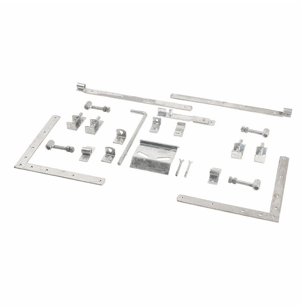 DOBBELPORT PLUS SENDAI 200X180CM SVART