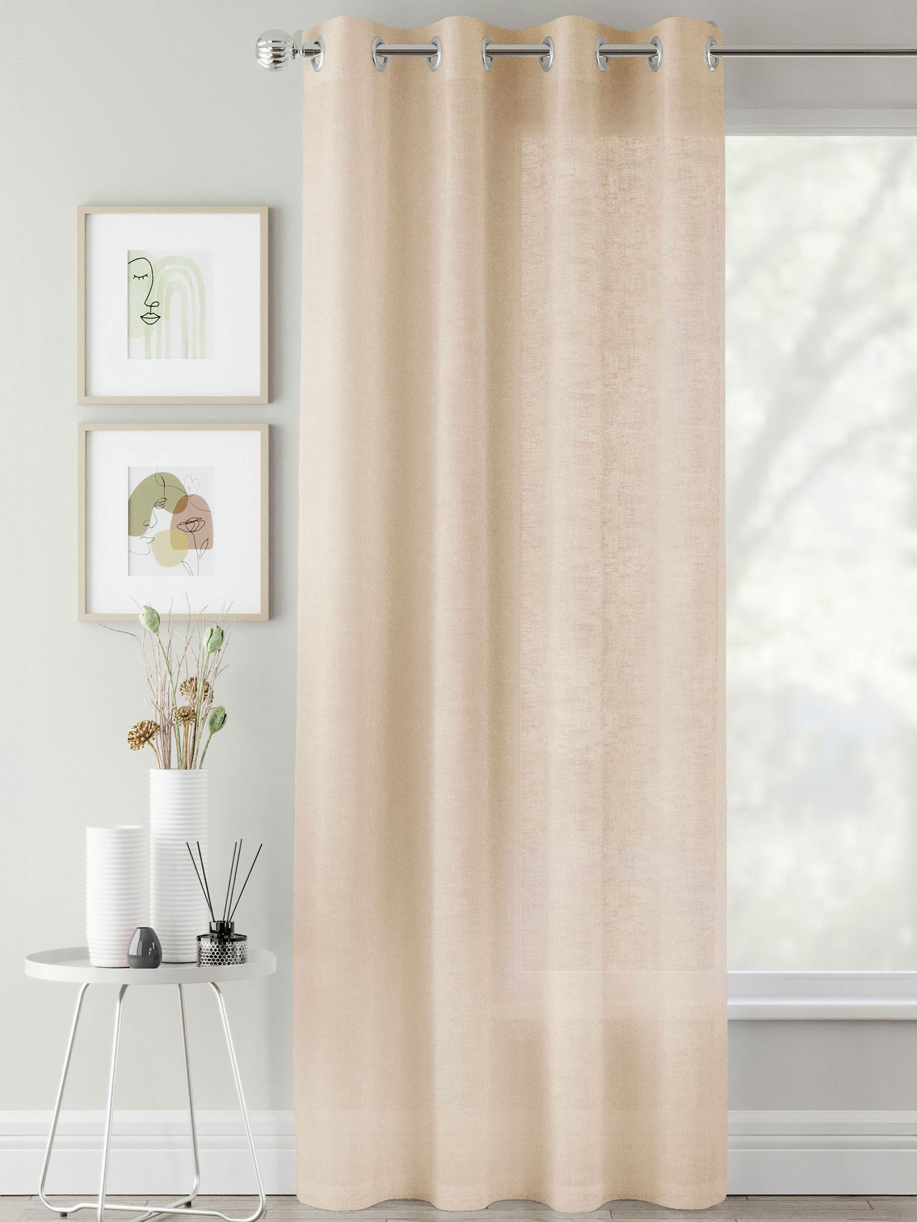 Enhanced Living Crete Voile Panel