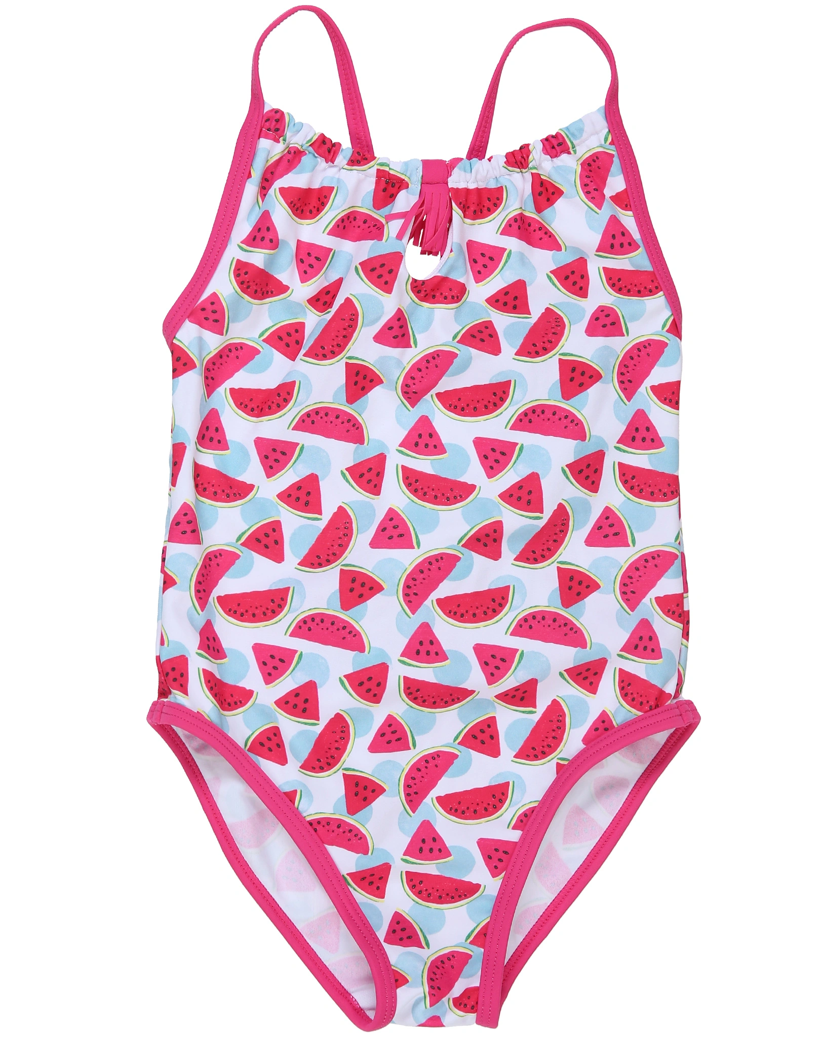 Badeanzug MELONES AOP in pink