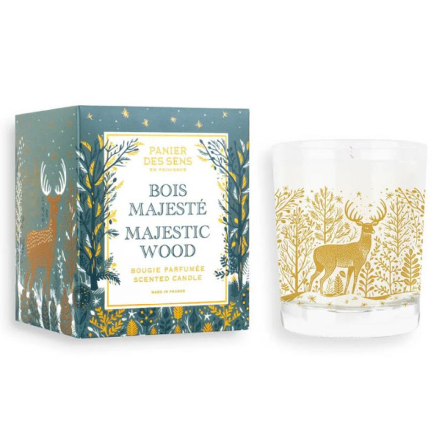 Bois Majesté bougie parfumée PANIER DES SENS