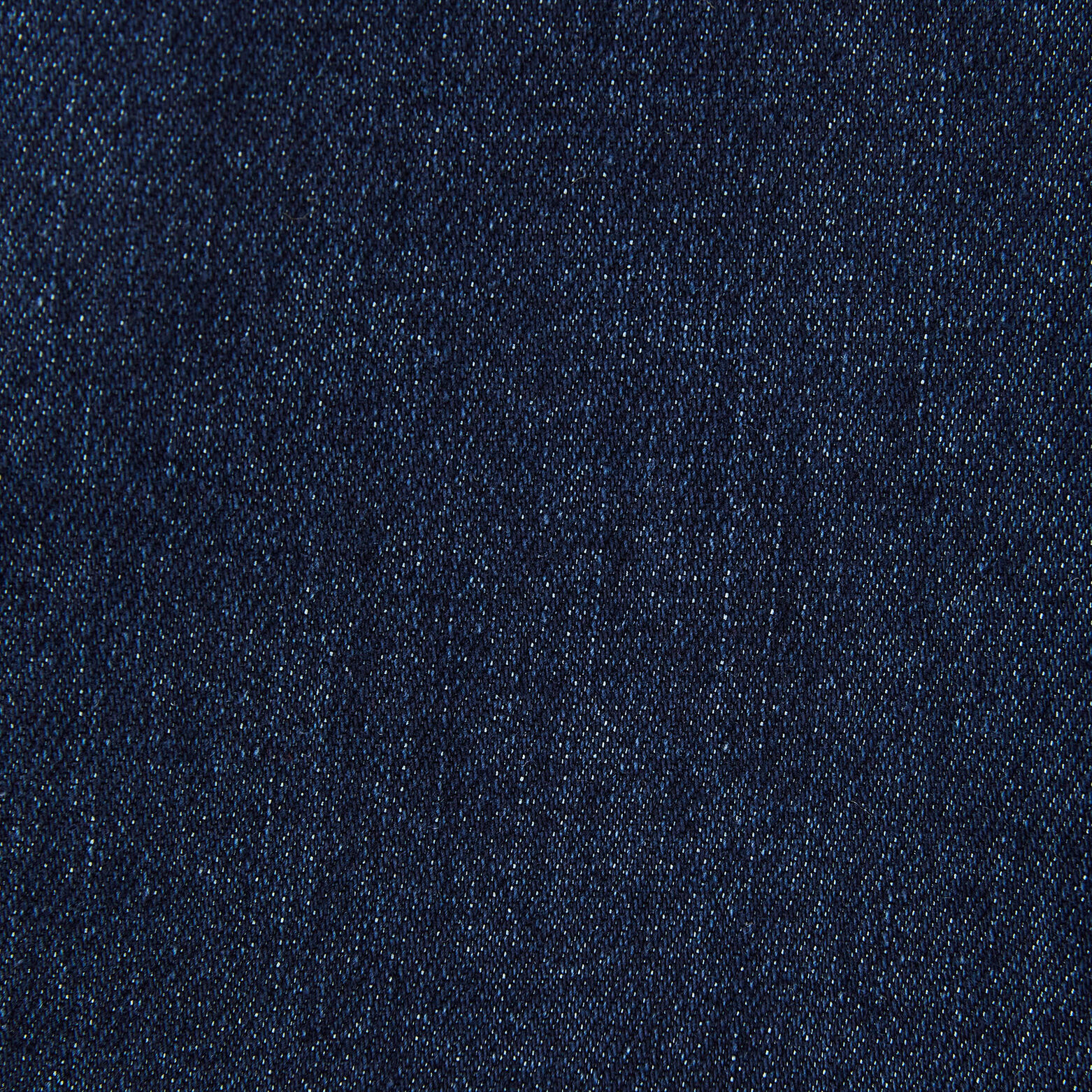 Jean regular en coton et polyester recyclés Bleu
