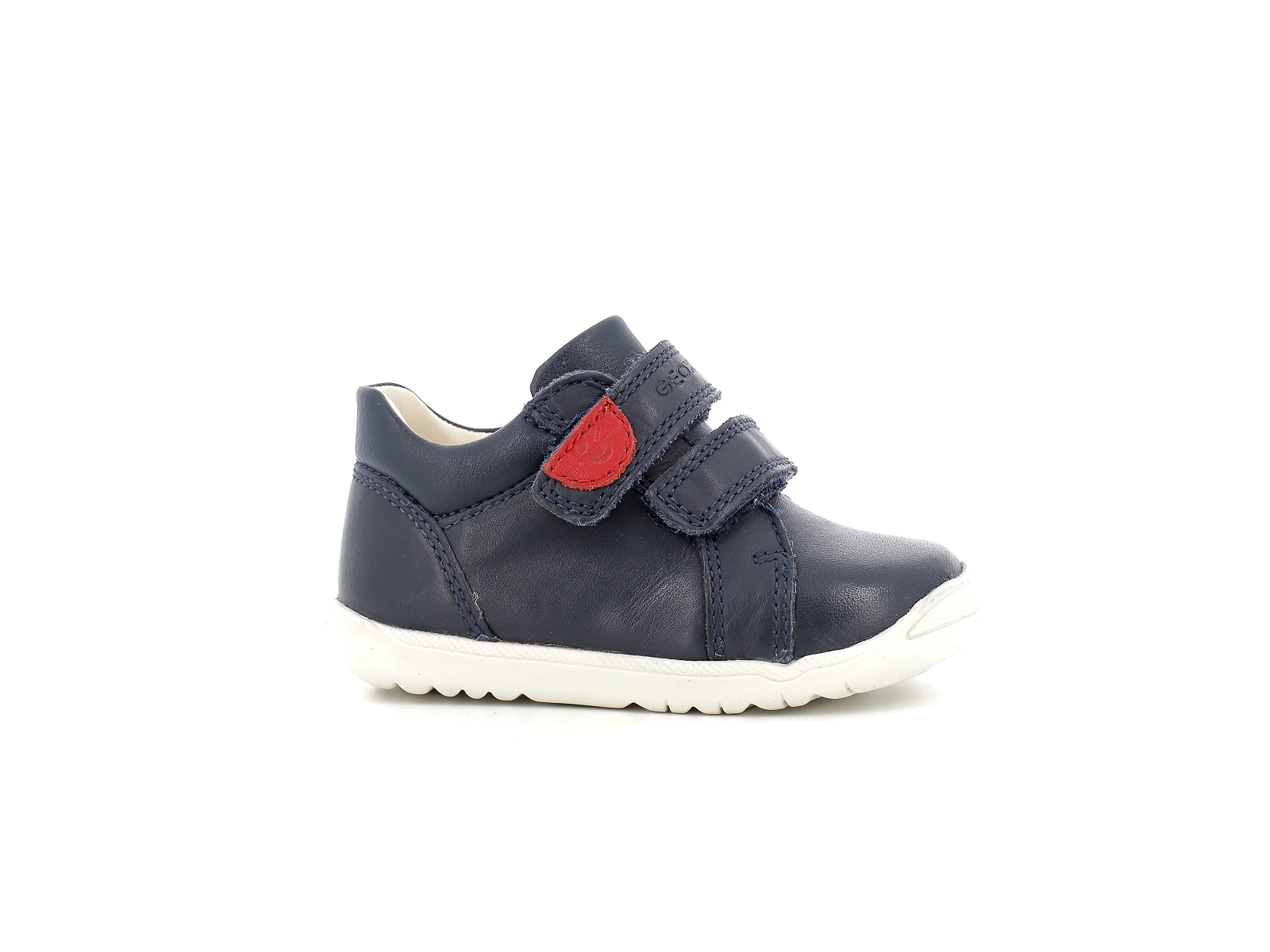 Geox-B MACCHIA BOY B254NB Cuir Marine