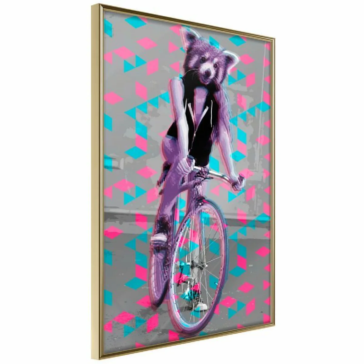 Paris Prix Affiche Encadrée Extraordinary Cyclist