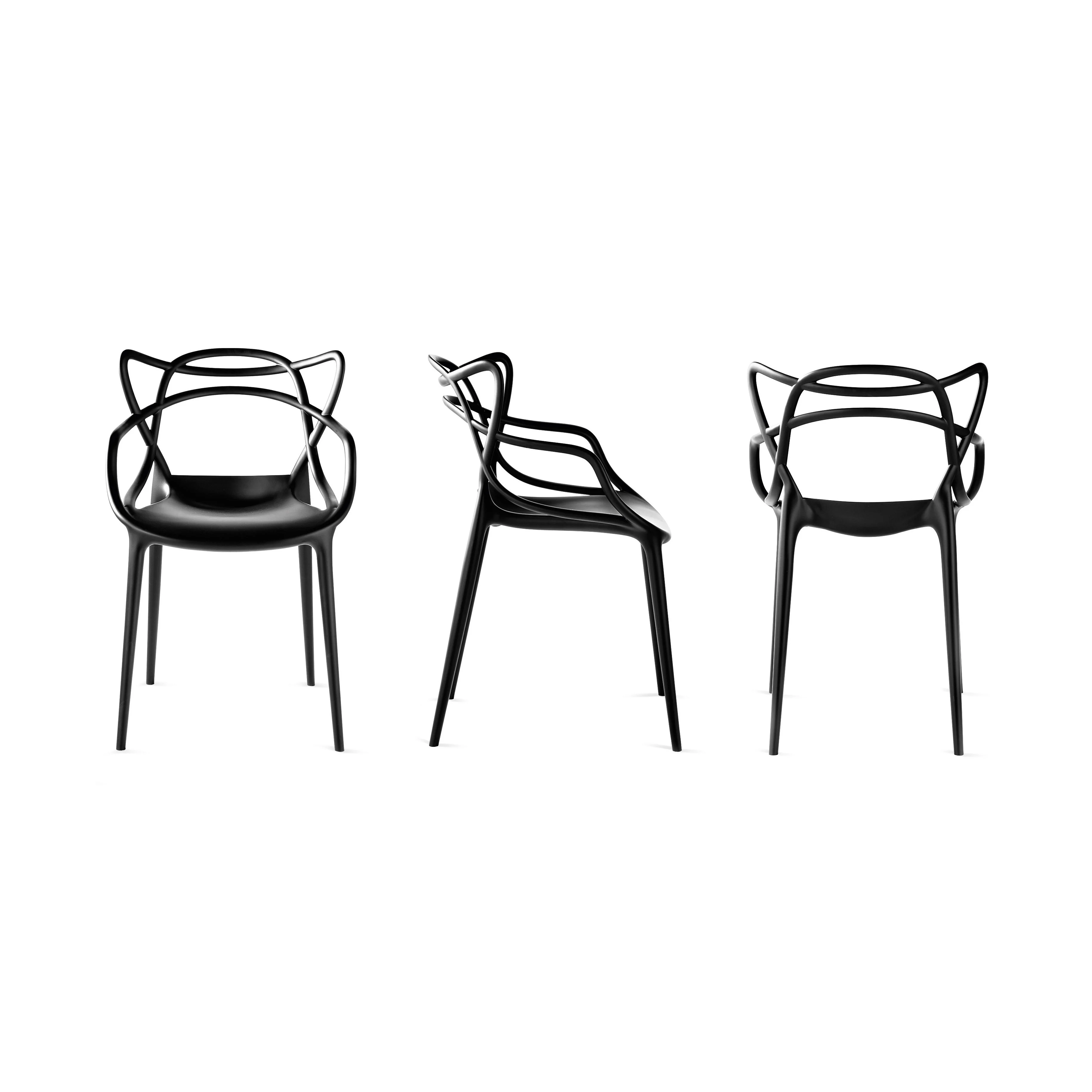 MASTERS - Chaise empilable | Blanc