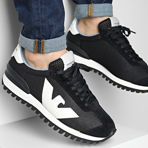 Baskets X4X583 XN647 Navy Off White