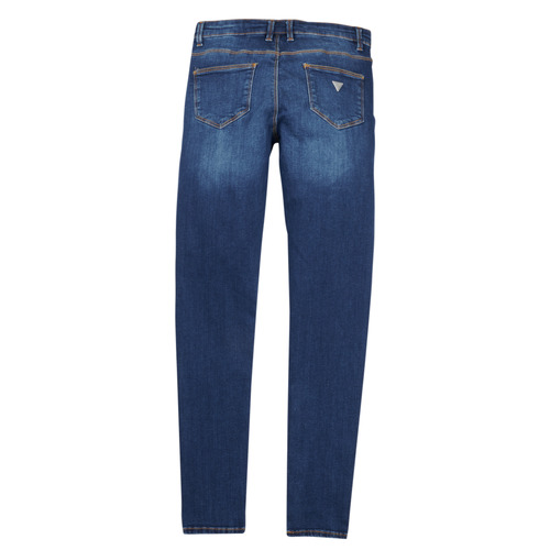 Guess - DENIM SKINNY EMBROIDER Azul