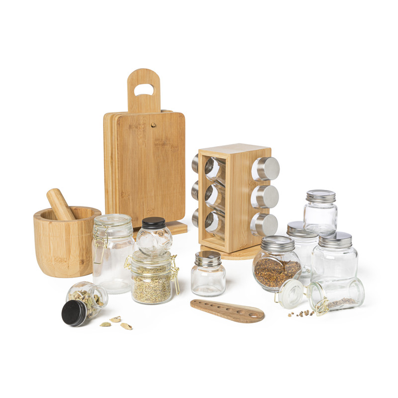 Ontbijtplankjes op standaard - 34x15x6.5 cm - 6 stuks